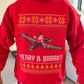 Merry & Brrrt Ugly Sweatshirt