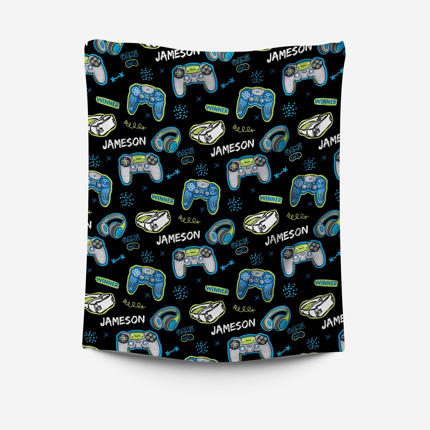 Gamer | Personalized Plush Blanket