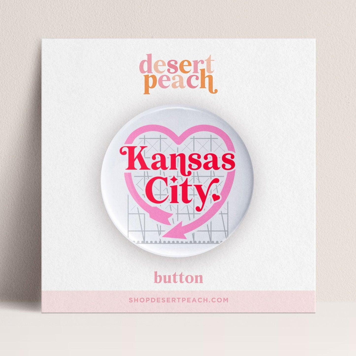 Kansas City Pinback Button